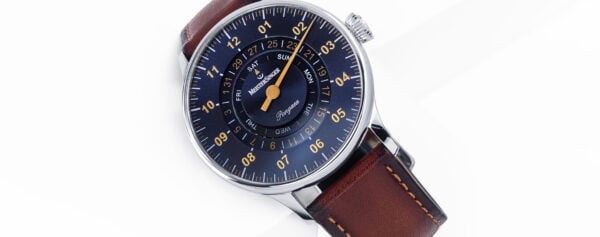 Introducing – A New, Stylish Blue and Golden Dial For the MeisterSinger Pangaea Day Date