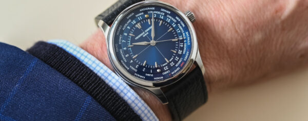 First Look – The Cleaner, Smaller 40mm Frederique Constant Worldtimer Manufacture by Watch Angels