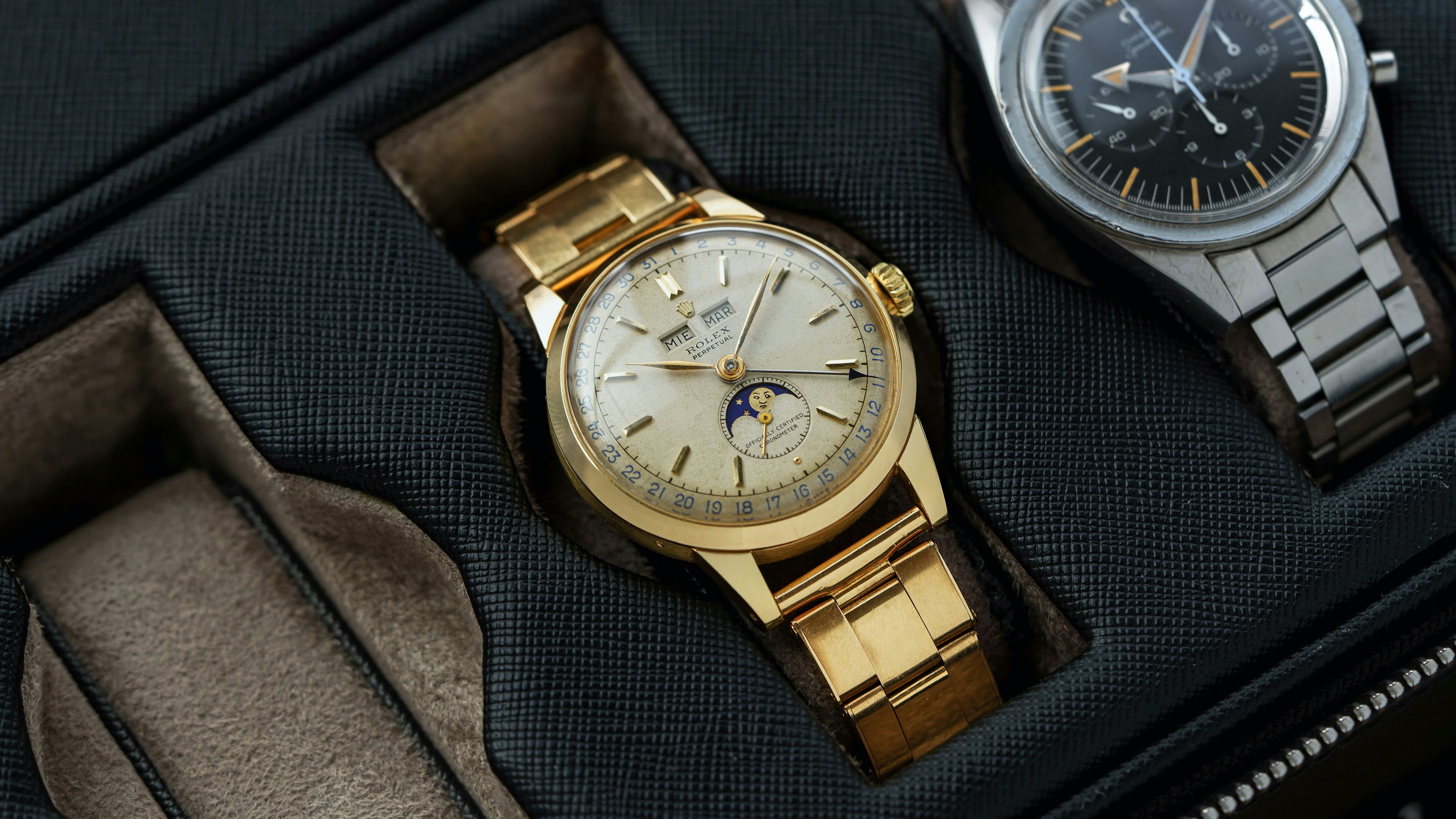 Bring a Loupe: A Minty Rolex Padellone, A Fancy Tourneau, and A Stirrup-Shaped LeCoultre