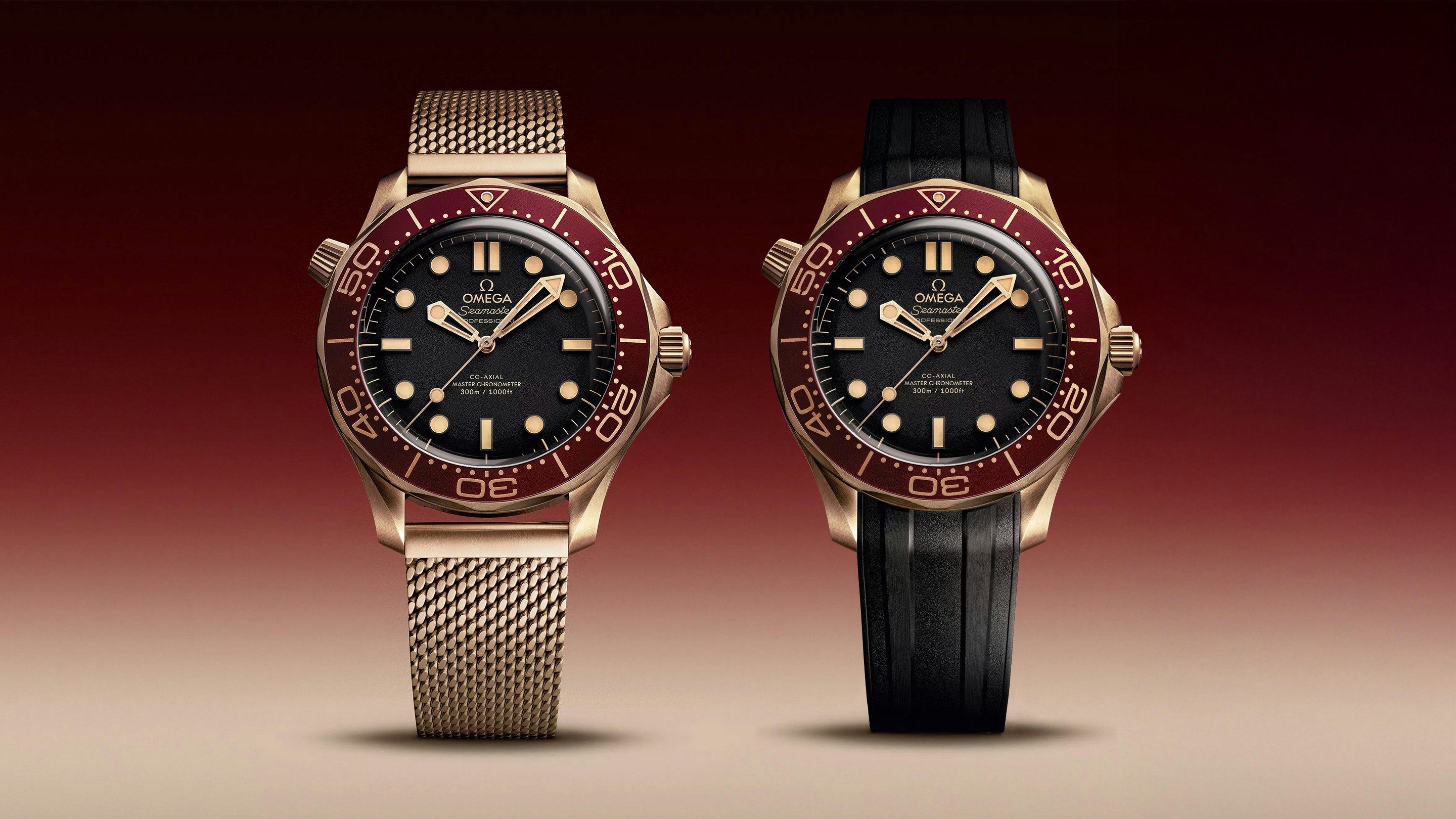 Introducing: The Omega Seamaster Diver 300M In Bronze Gold And Burgundy