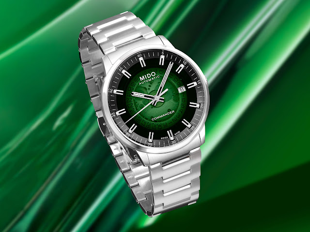 MIDO unveils the Commander Gradient Green