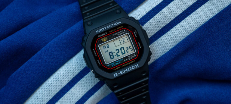 The Casio G-SHOCK DW5000R-1A Origin Revival Watch Celebrates 40 Years Of Changing The Game