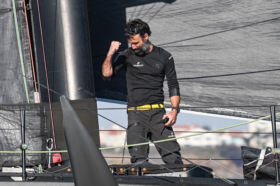 Sailor Alan Roura  Celebrates Solo Vendée Globe Victory With Hublot