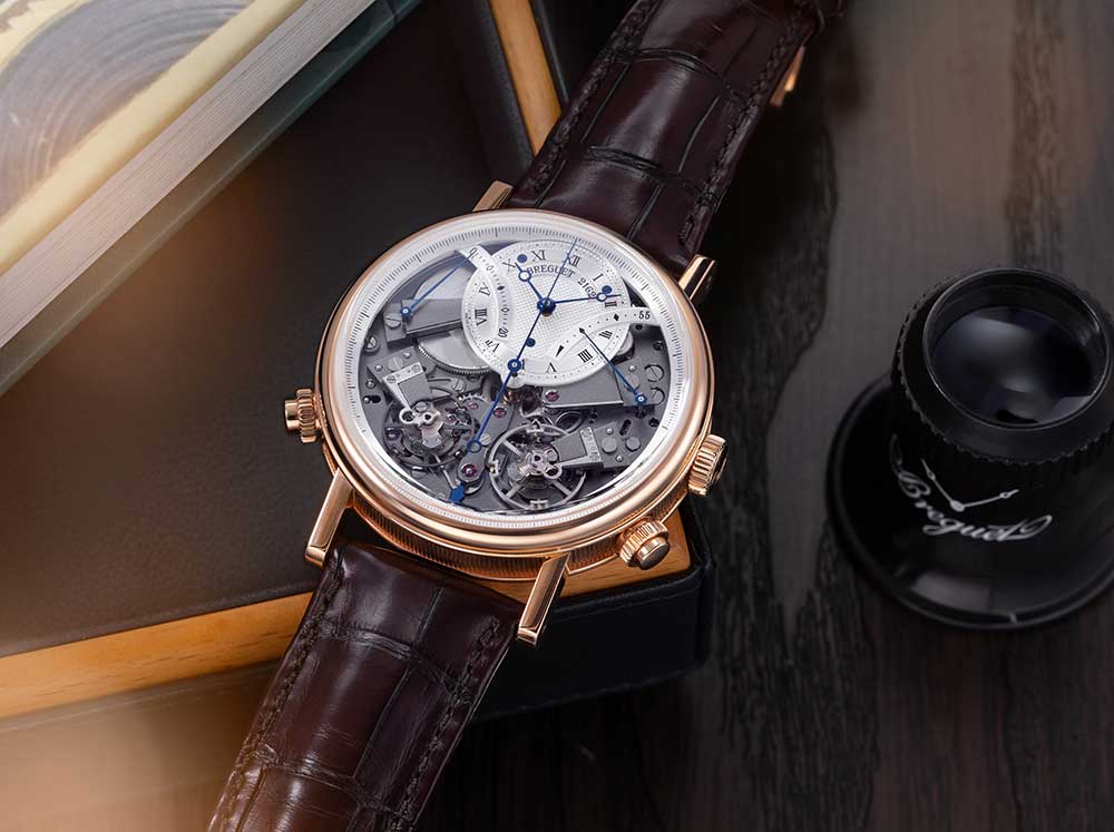 Examining The Dual Transmission System Of The Breguet Tradition Chronographe Indépendant 7077