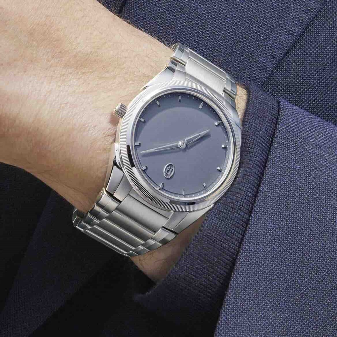 Parmigiani Fleurier Goes Further with the Tonda PF Micro-Rotor Platinum Stone Blue