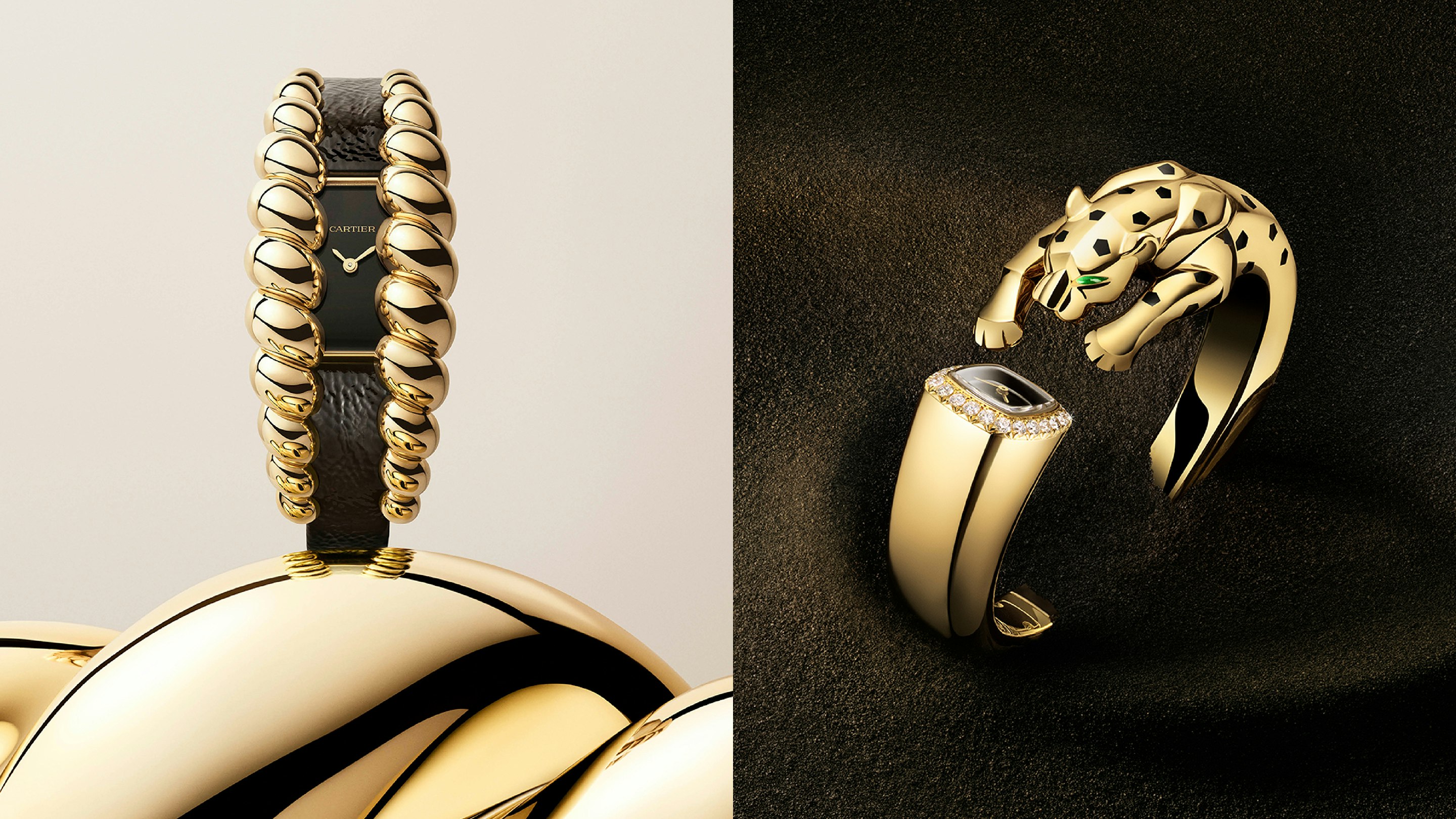 Introducing: Cartier Releases The Tressage, A Panthére “Bangle” and A New Lineup Of Diamond-Set Panthére de Cartier Watches