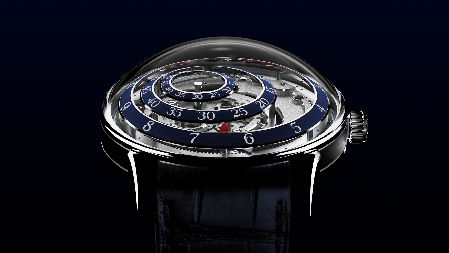 Trilobe’s airy Folle Journée gets a touch of rhodium plating for a more ethereal feel