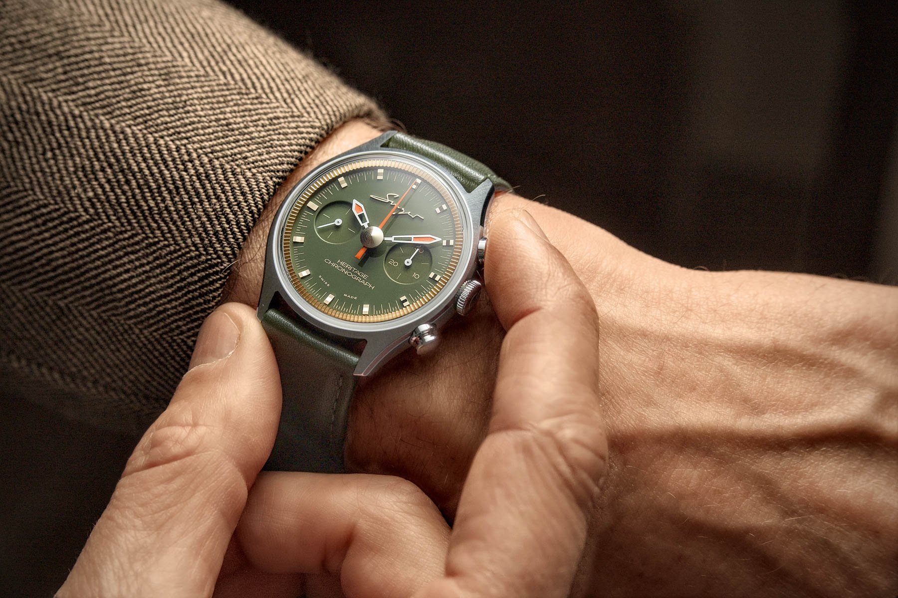 Hot Take: The Vintage-Valjoux-Powered Singer Heritage Collection Chronograph