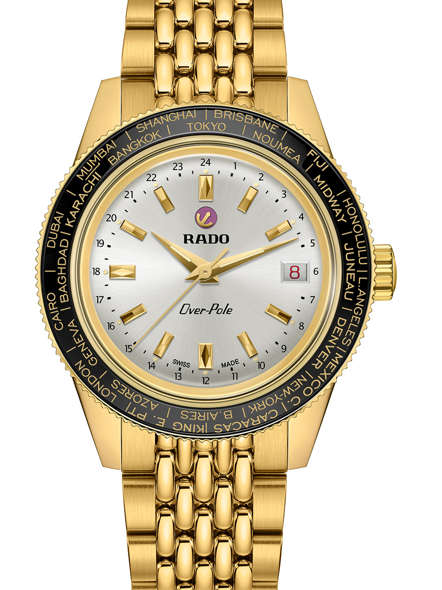 Rado Unveils Classy Captain Cook Over-Pole with Gold Looks