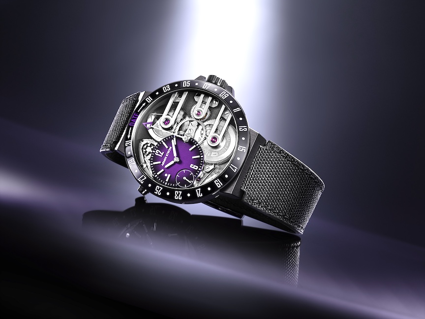 Introducing The Armin Strom Orbit Purple World First On-Demand Bezel Date