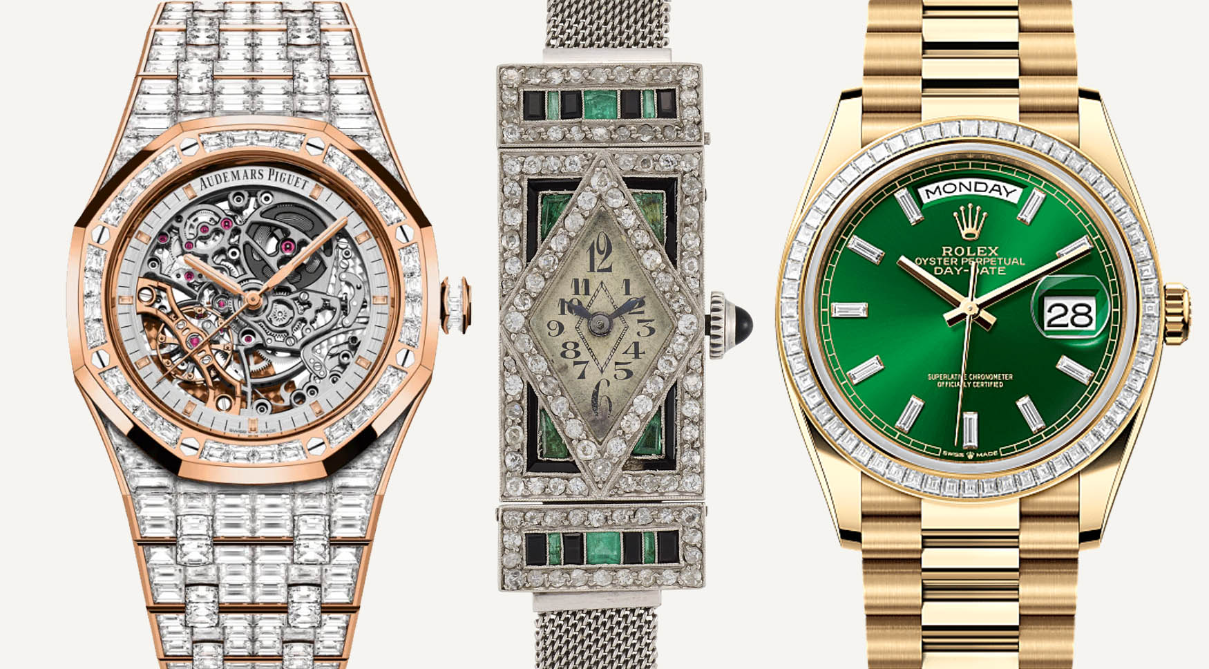 All the different kinds of diamond cuts, and how they’re used in watchmaking