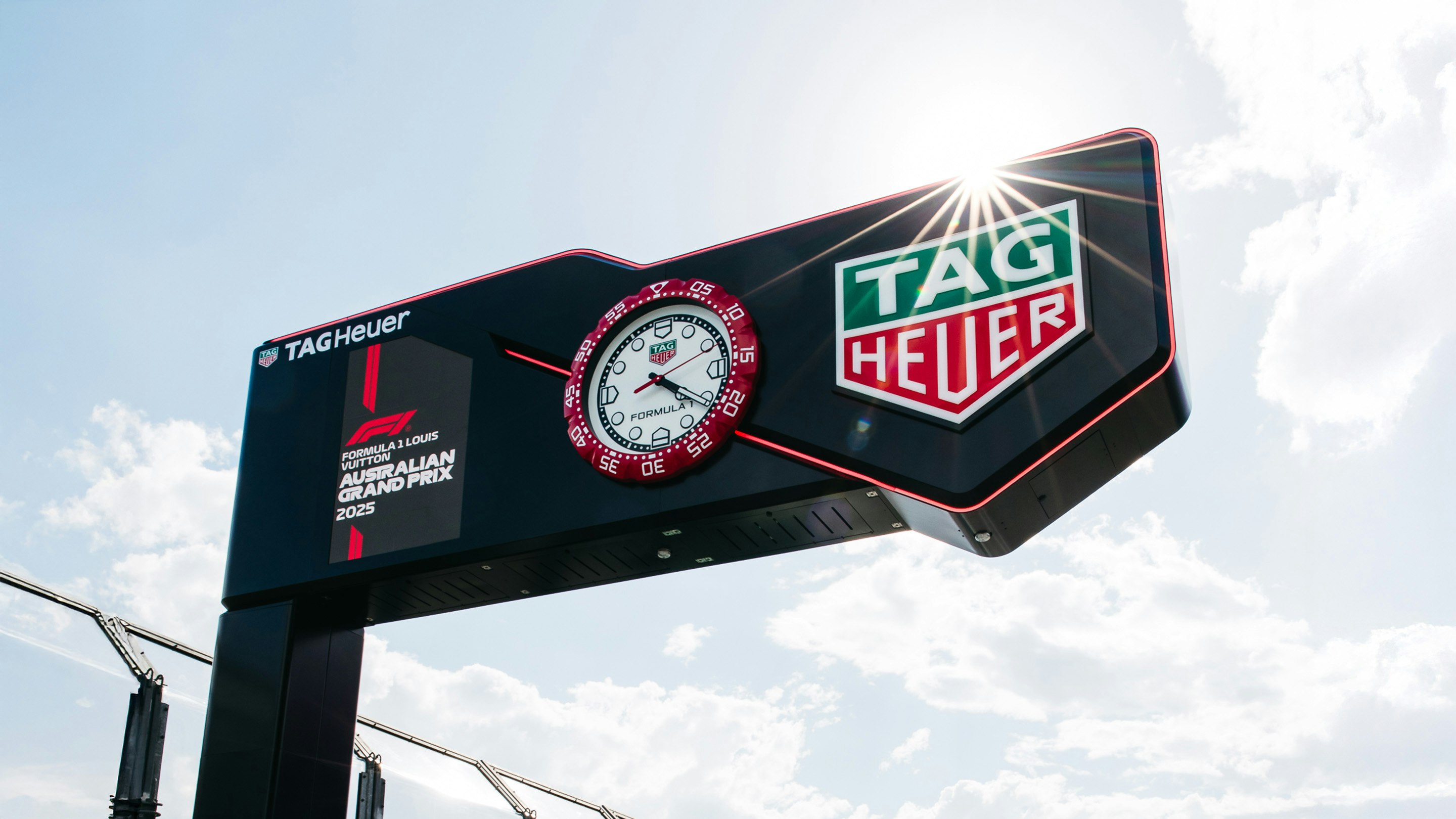 TAG Heuer Reveals Retro-Inspired Track Clocks For New F1 Sponsorship
