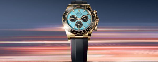 Introducing – The Rolex Daytona Yellow Gold with Turquoise Blue Lacquer Dial 126518LN