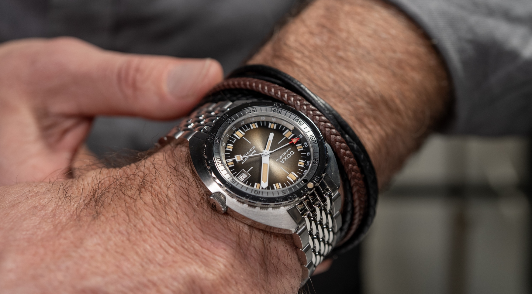 Doxa finally adds a travel watch to its repertoire with the SUB 250T GMT