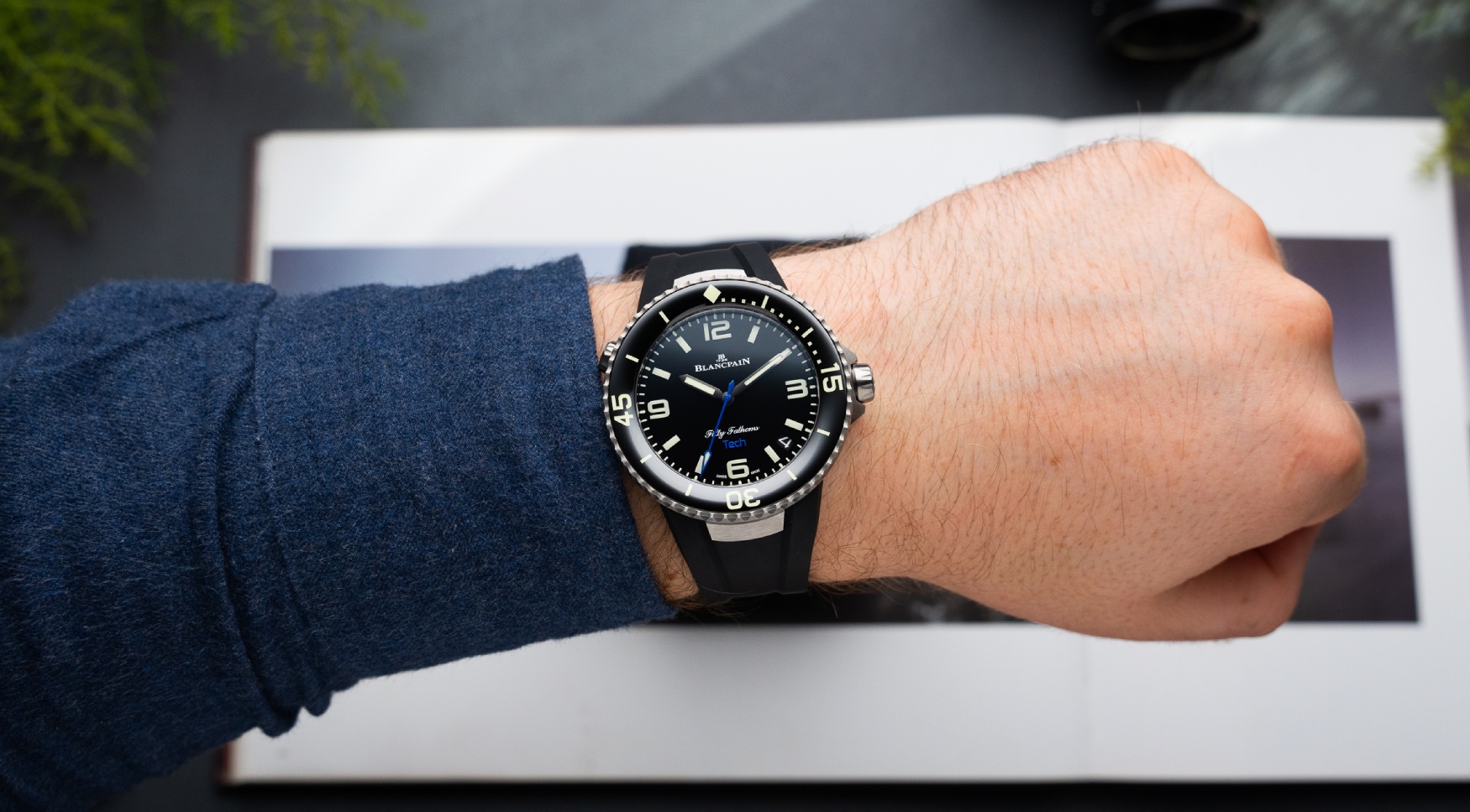 Blancpain’s sporty new Fifty Fathoms Fifty Fathoms Tech BOC IV supports a good cause in style