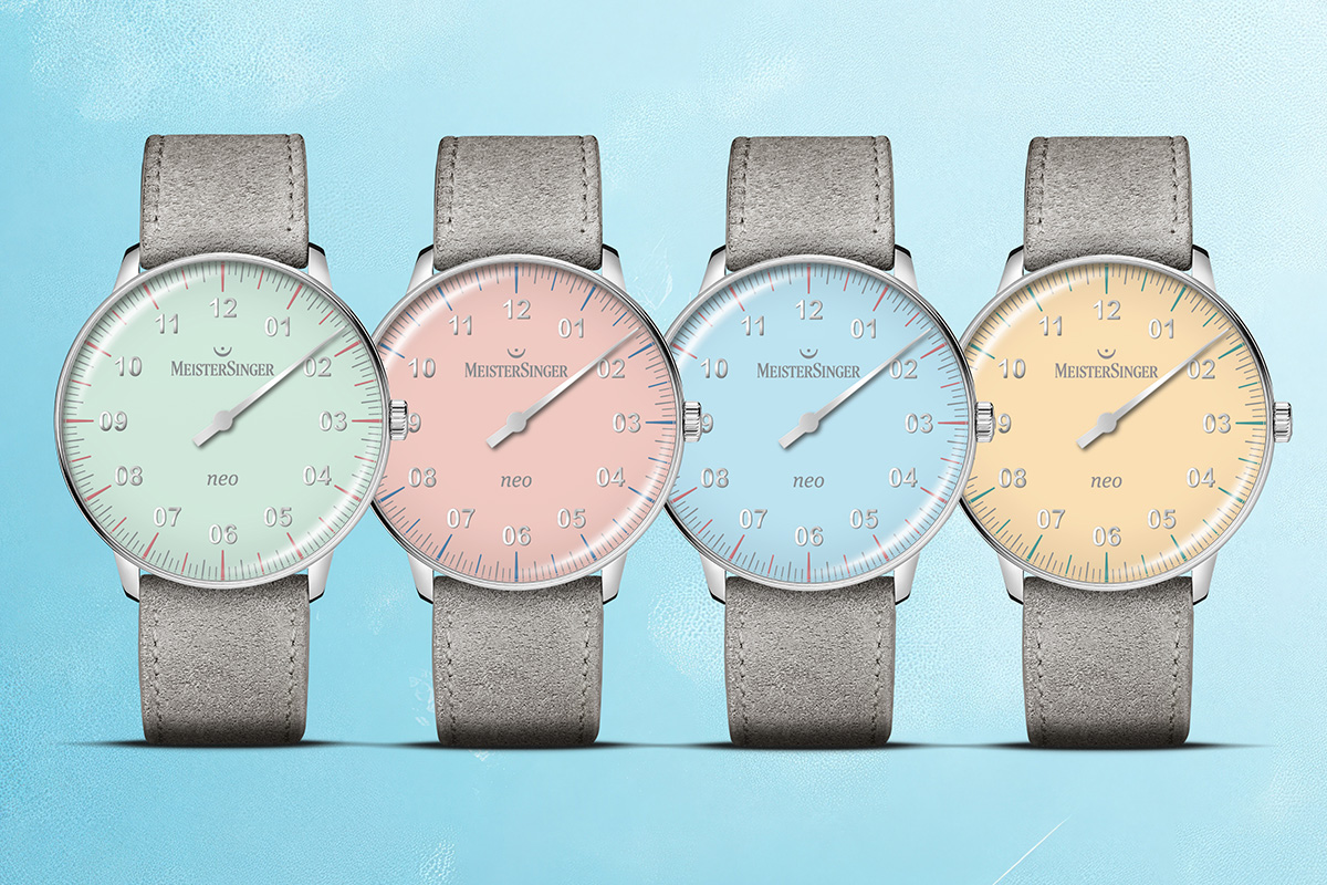 Springtime Charm: Meistersinger’s Neo Special in Fresh Pastel Hues