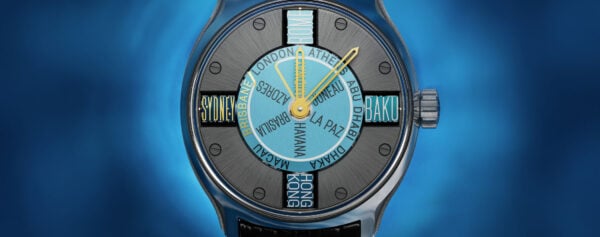 Introducing – The New Byrne Star Worldtimer with a Time Flow Indication
