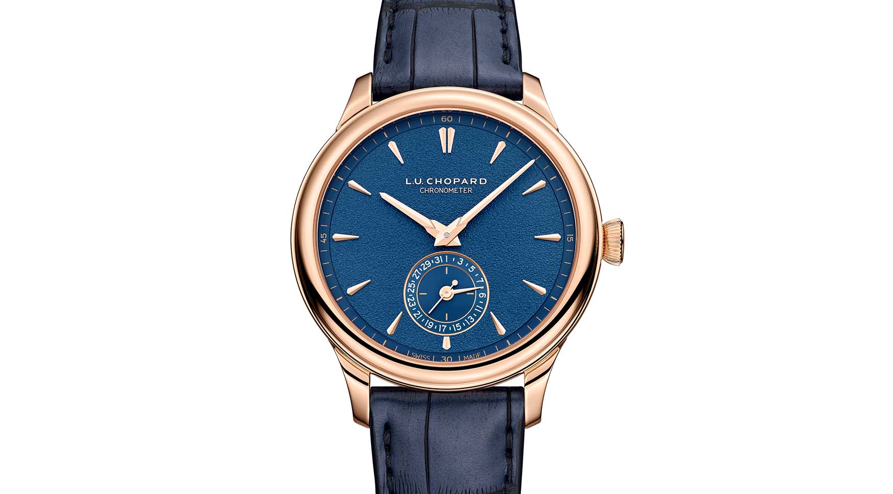 The 9-day Chopard L.U.C Quattro returns for its 25th anniversary in 18k rose gold