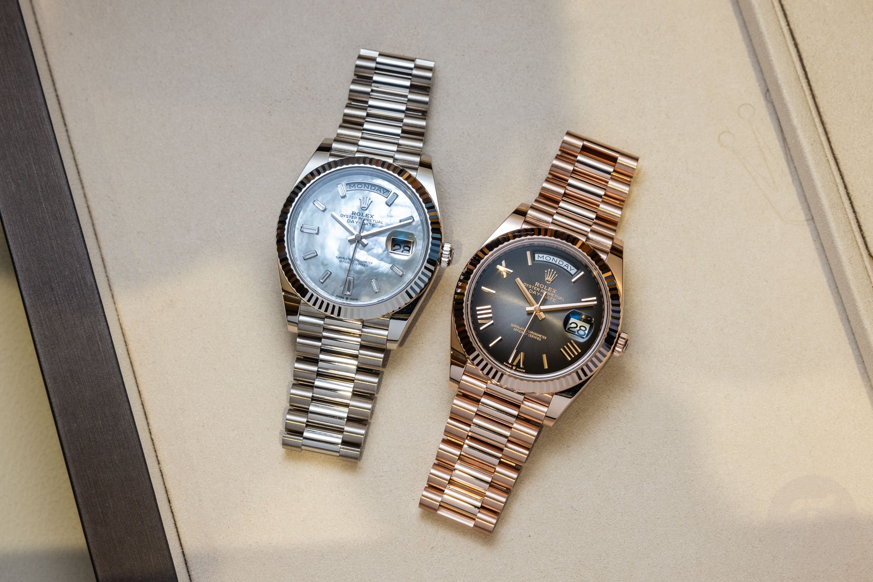 Spending Time With The President — The Rolex Day-Date 40 Refs. 228239 And 228235