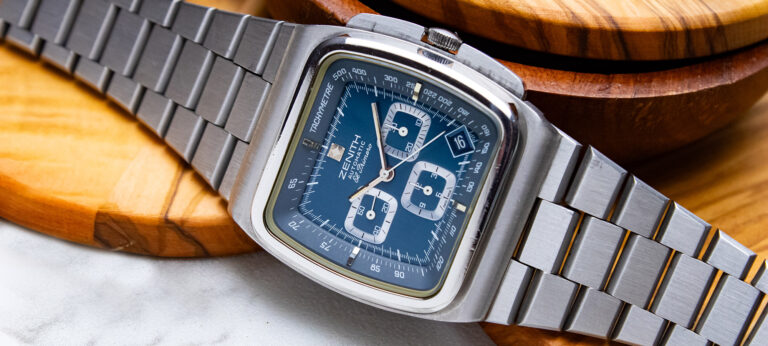 Time Machines: Watch Collecting ‘Against The Grain’ With The 1973 Zenith El Primero Ref. 01.0200.415 Big Blue