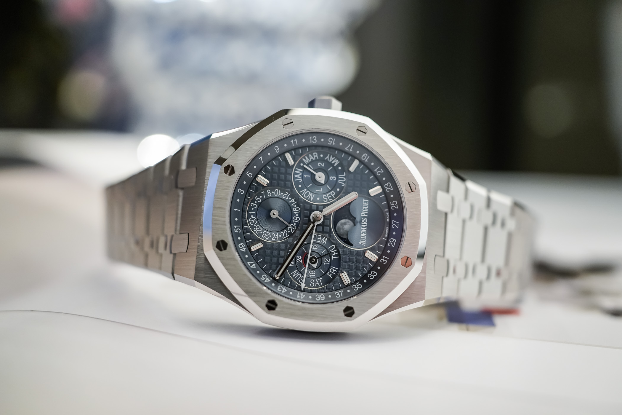 A Closer Look: Audemars Piguet Royal Oak Perpetual Calendar Ref. 26674 with the new Calibre 7138