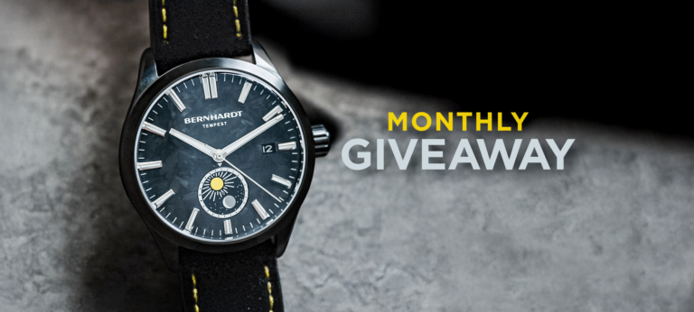 aBlogtoWatch Bernhardt Tempest Watch Giveaway Winner Announced