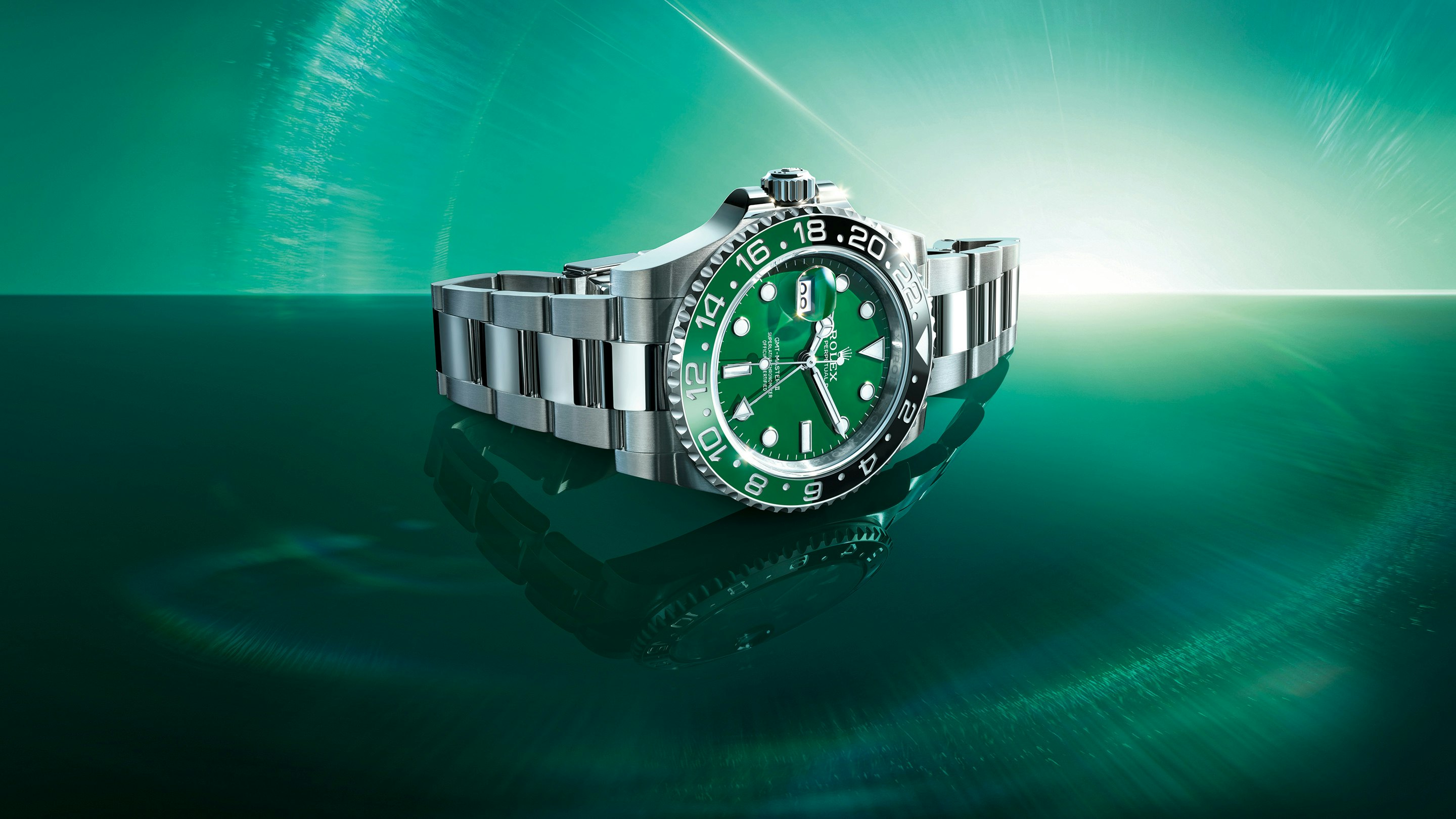Introducing: The Rolex GMT-Master II Left Hand In White Gold With Green Dial