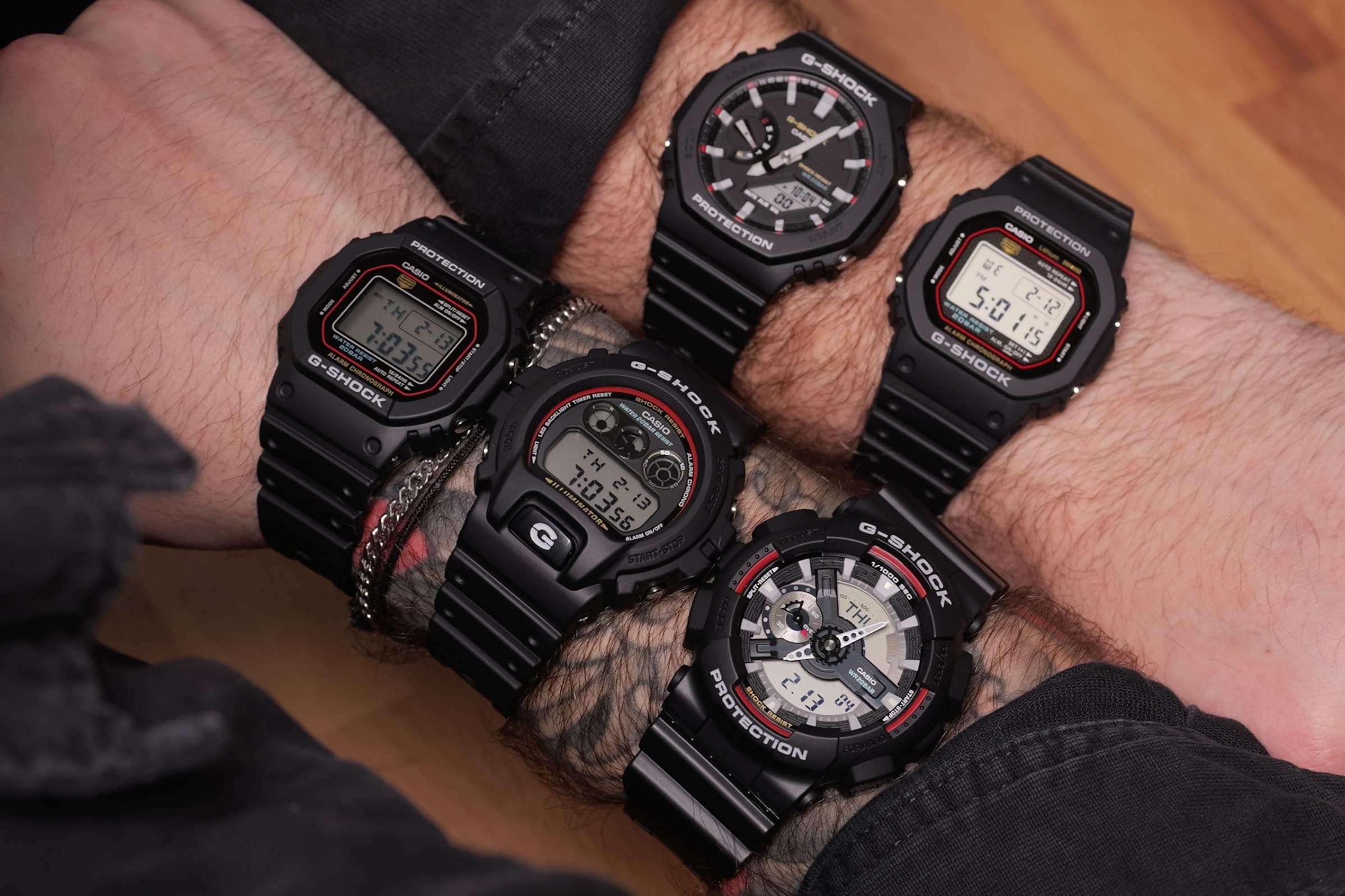 The 5 Most Iconic G-SHOCK Models Updated With Modern Specifications
