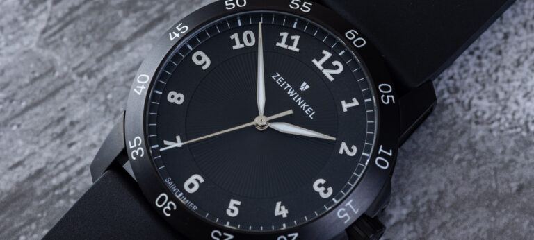 Hands-On: Zeitwinkel 240° Noir Watch