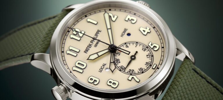 New Release: Patek Philippe Calatrava Pilot Travel Time Ref. 5524G-010