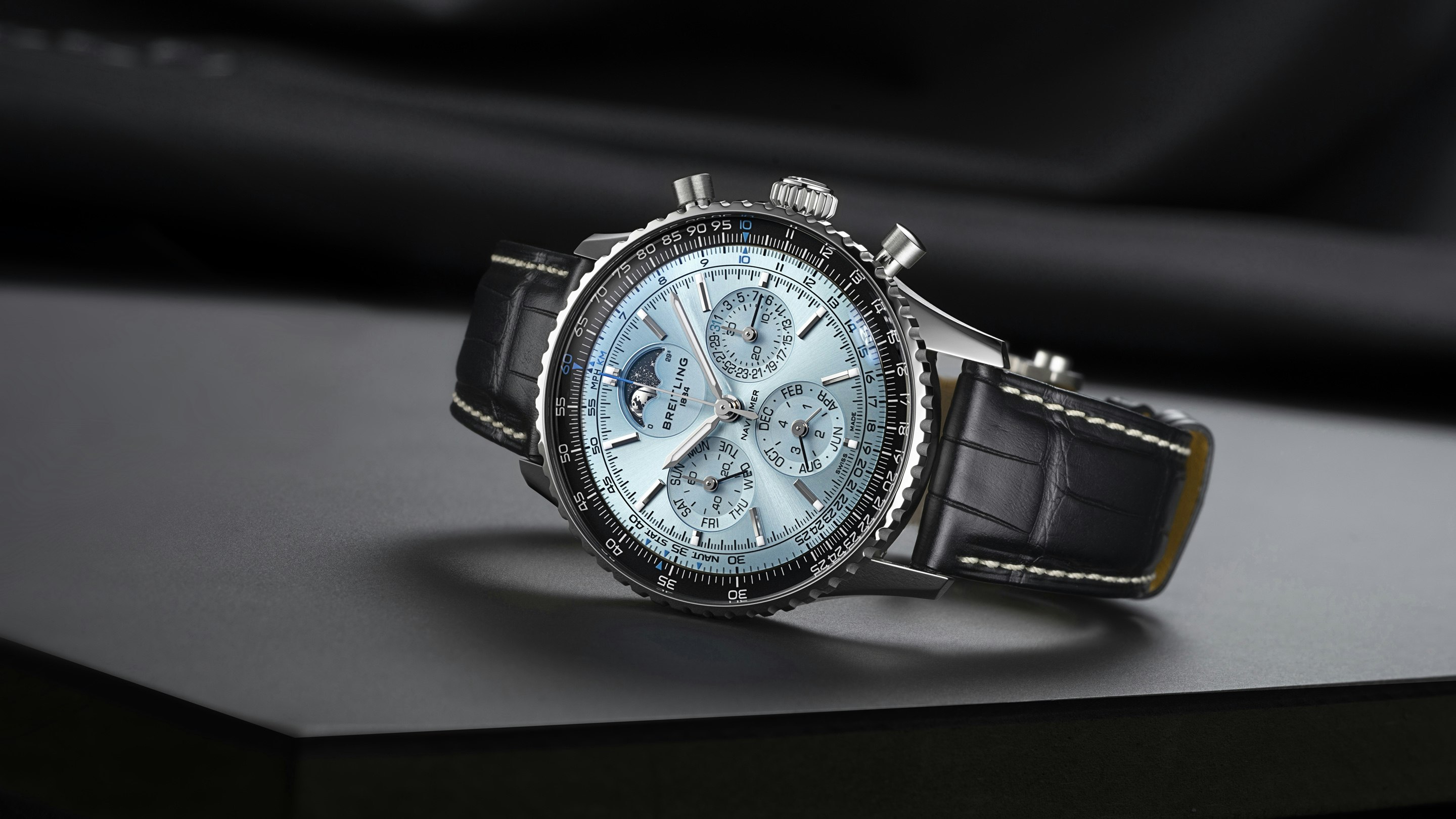 Introducing: Breitling Navitimer B19 Perpetual Calendar Chronograph, Now In Steel