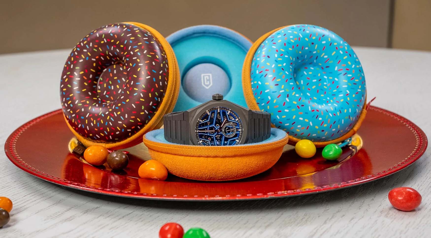 Our Cased in Time x Time+Tide D’ohnut Cases are the sweetest way to protect your watch