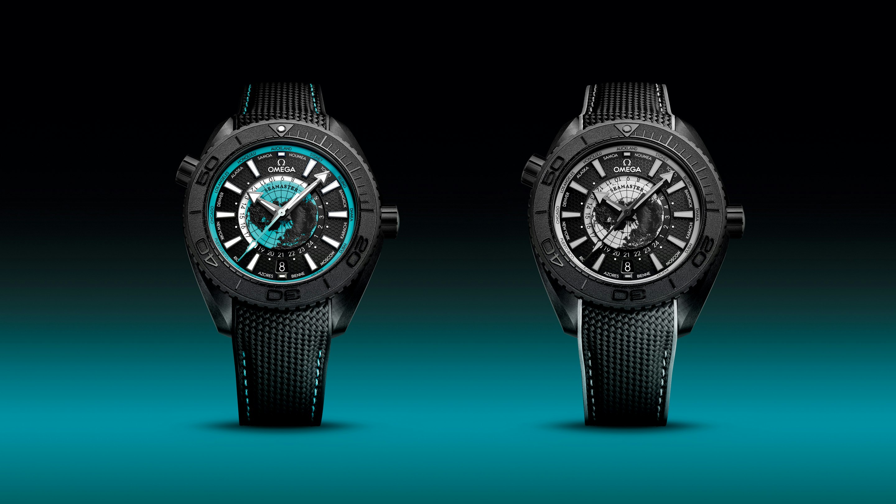 Introducing: The Omega Seamaster Planet Ocean Worldtimer ‘Deep Black’