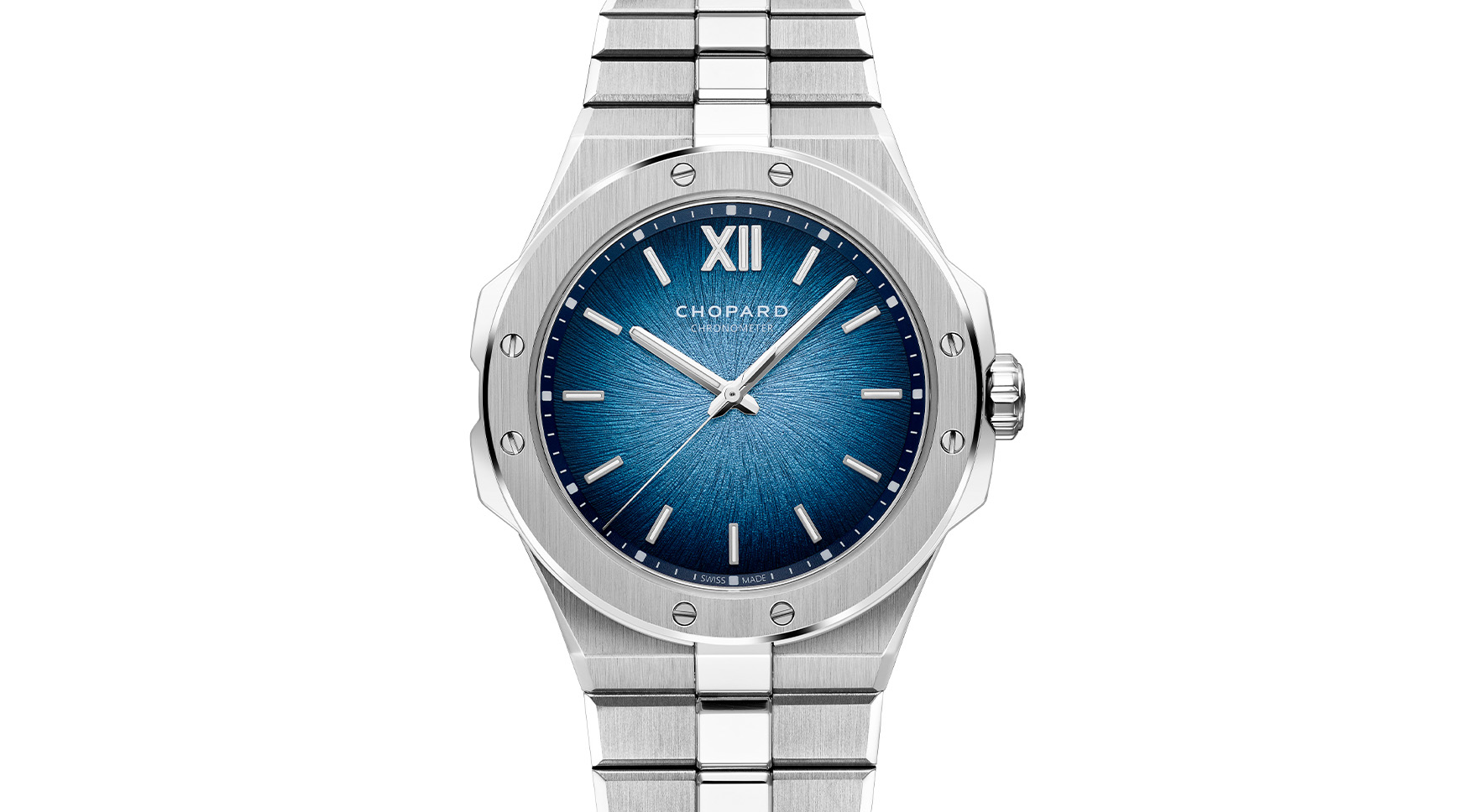 The Chopard Alpine Eagle 41 XP CS Platinum is a shapely brick of luxury heft in the best possible way