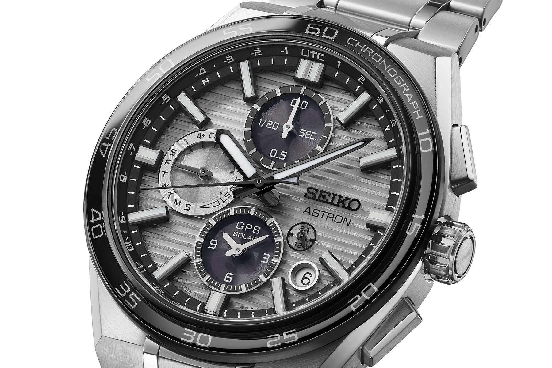 Introducing: The Edgy Seiko Astron GPS Solar Dual-Time Chronograph 5X83 In Four New Colorways