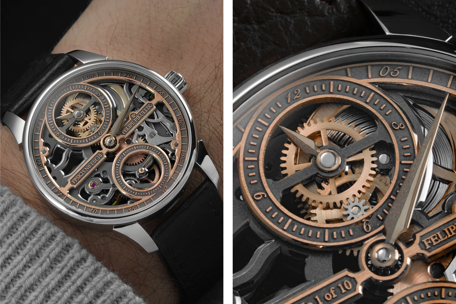 Felipe Pikullik Introduces An Openworked Regulator Watch In The FPSK25