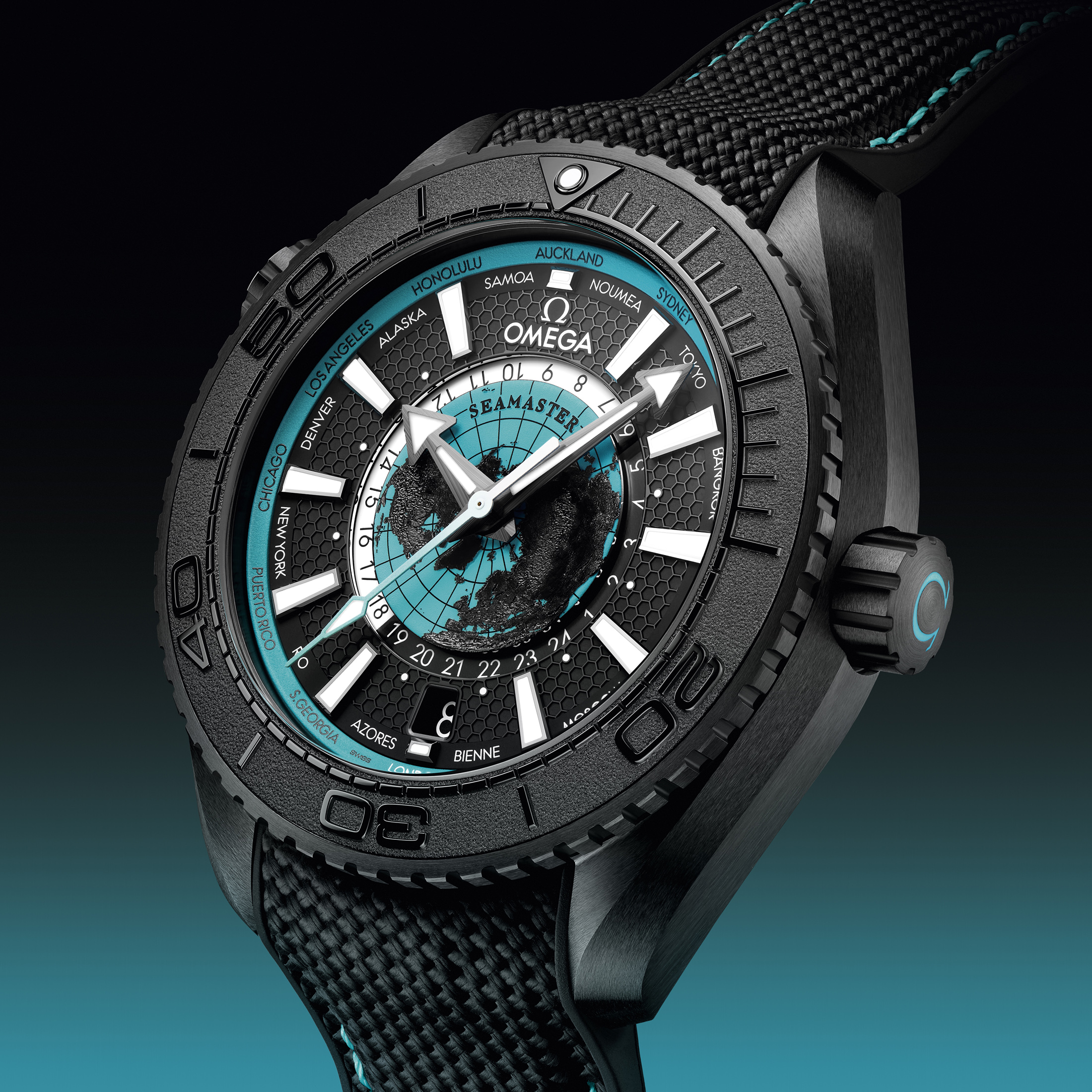 Introducing The Omega Seamaster Planet Ocean Worldtimer Watch