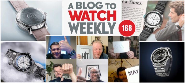 ABTW Weekly Podcast 168: 168. Minute Repeater Conclave, Rolex Rage, And F1 Wacky Races