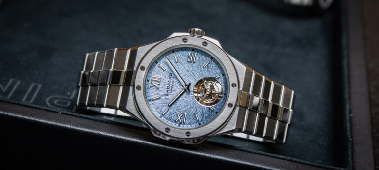 Hands-On Debut: Chopard Alpine Eagle Flying Tourbillon Watch For 2025
