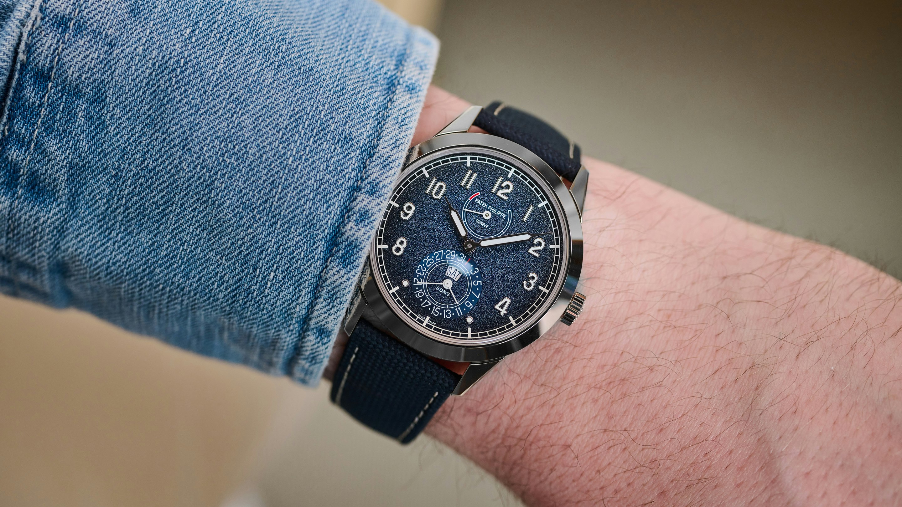 Hands-On: Patek Philippe Calatrava 8-Day Ref. 5328G