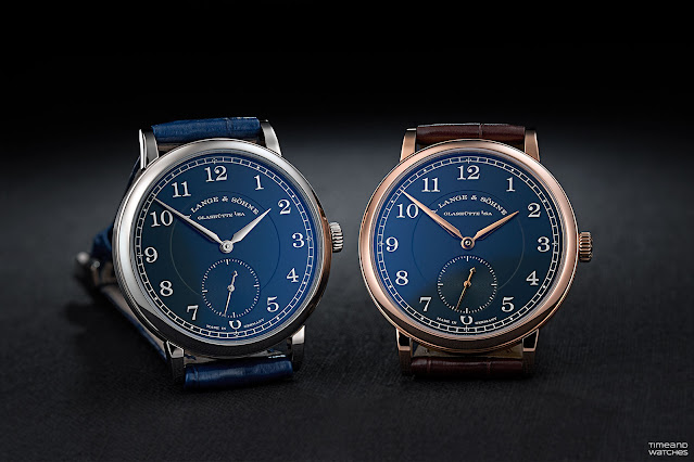 A. Lange & Söhne 1815 now available in 34 mm white and pink gold versions