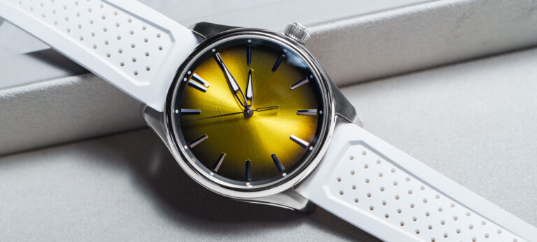 Hands-On Debut: H. Moser & Cie. Pioneer Centre Seconds Sunny-Side Up Watch
