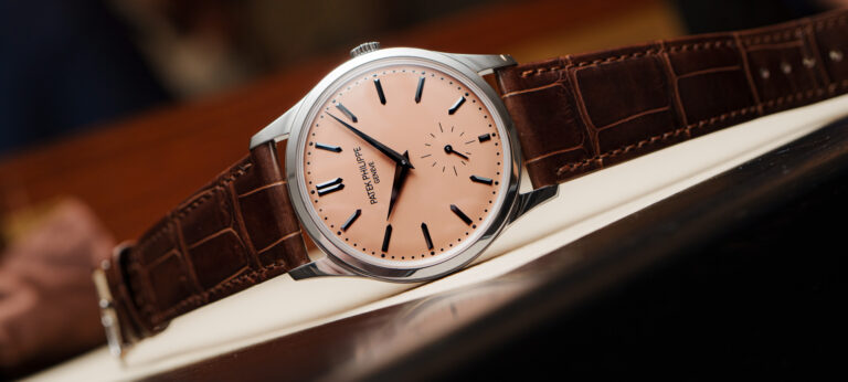 Hands-On: Patek Philippe Salmon Calatrava 6196P Watch
