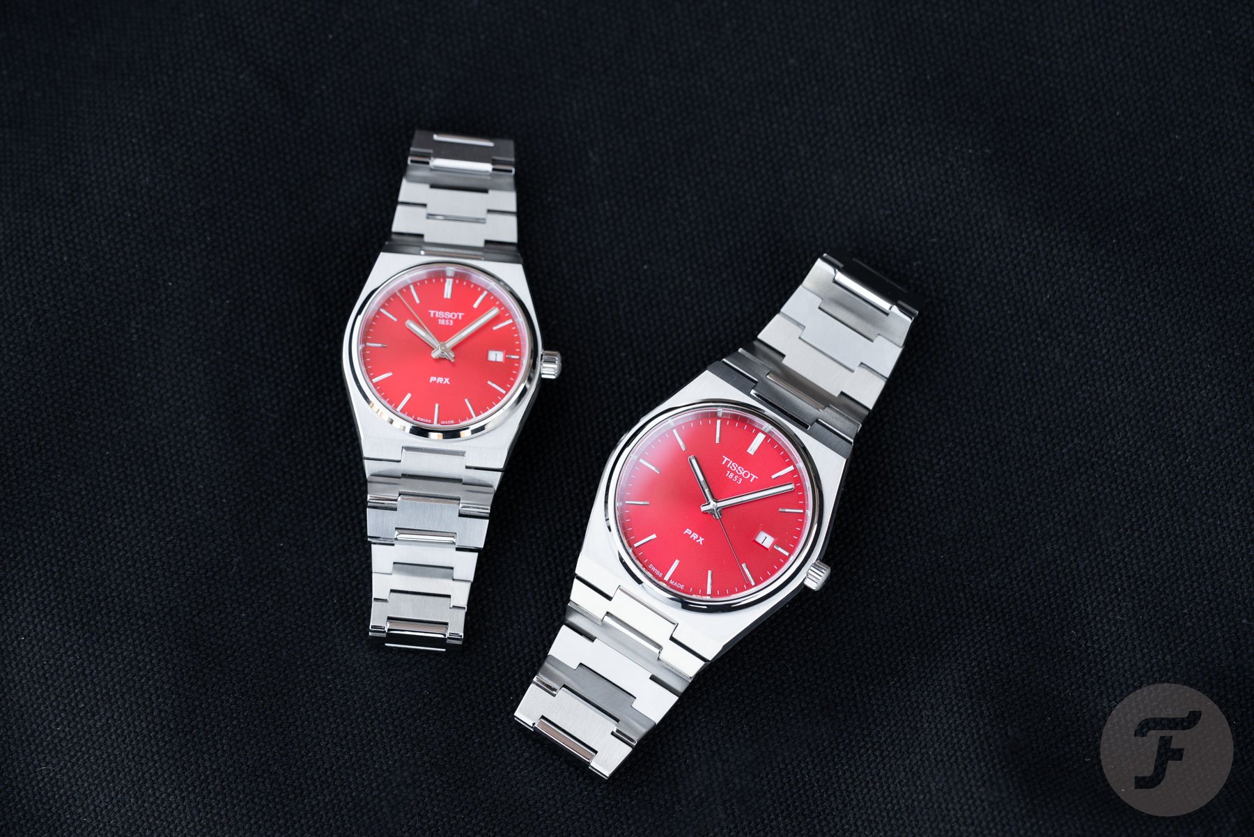 Introducing: Bright Red Sunburst Dials For The Tissot PRX Quartz