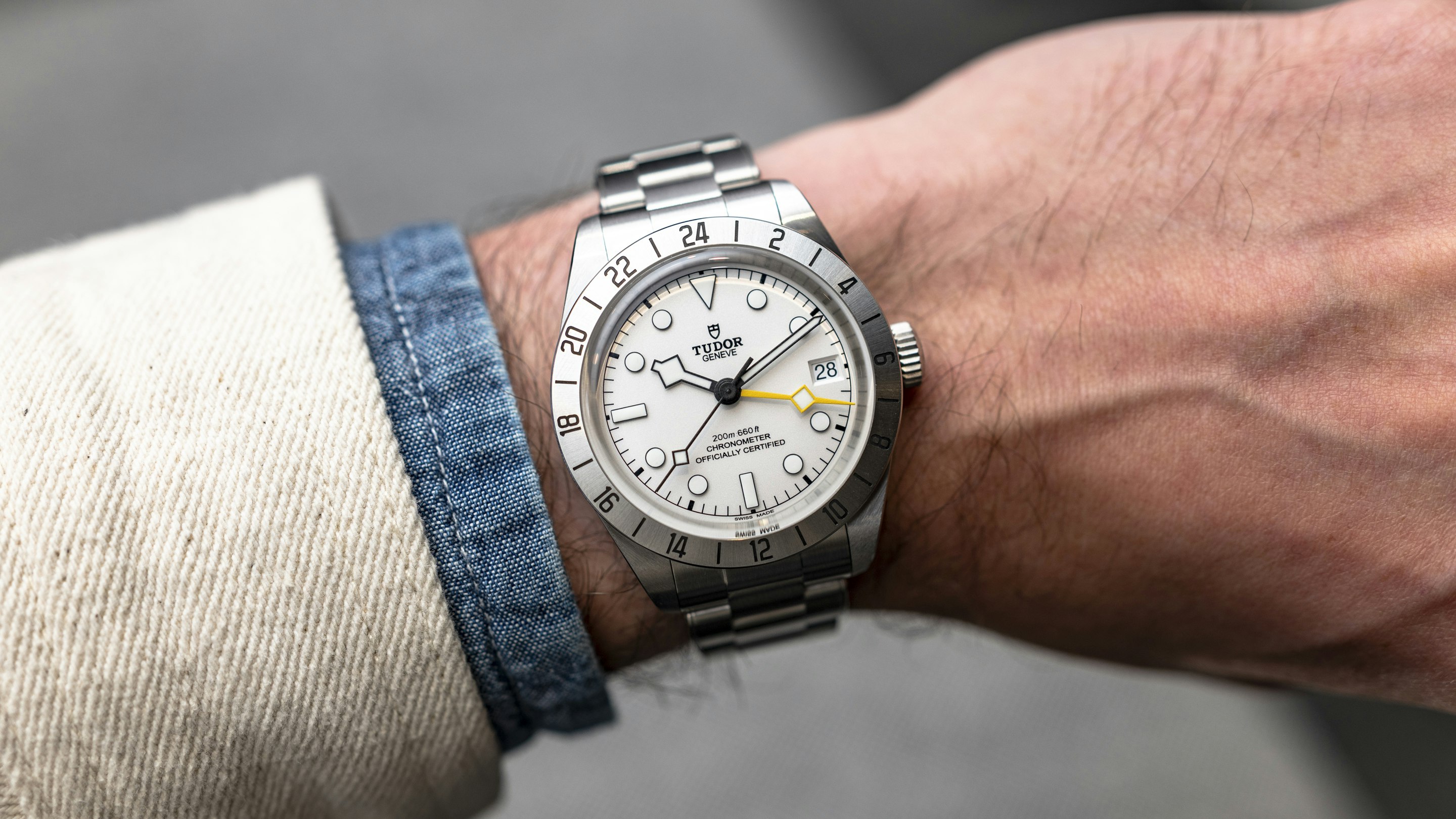 Hands-On: Tudor’s Black Bay Pro Gets A Surprisingly Dramatic Facelift With An Opaline Dial