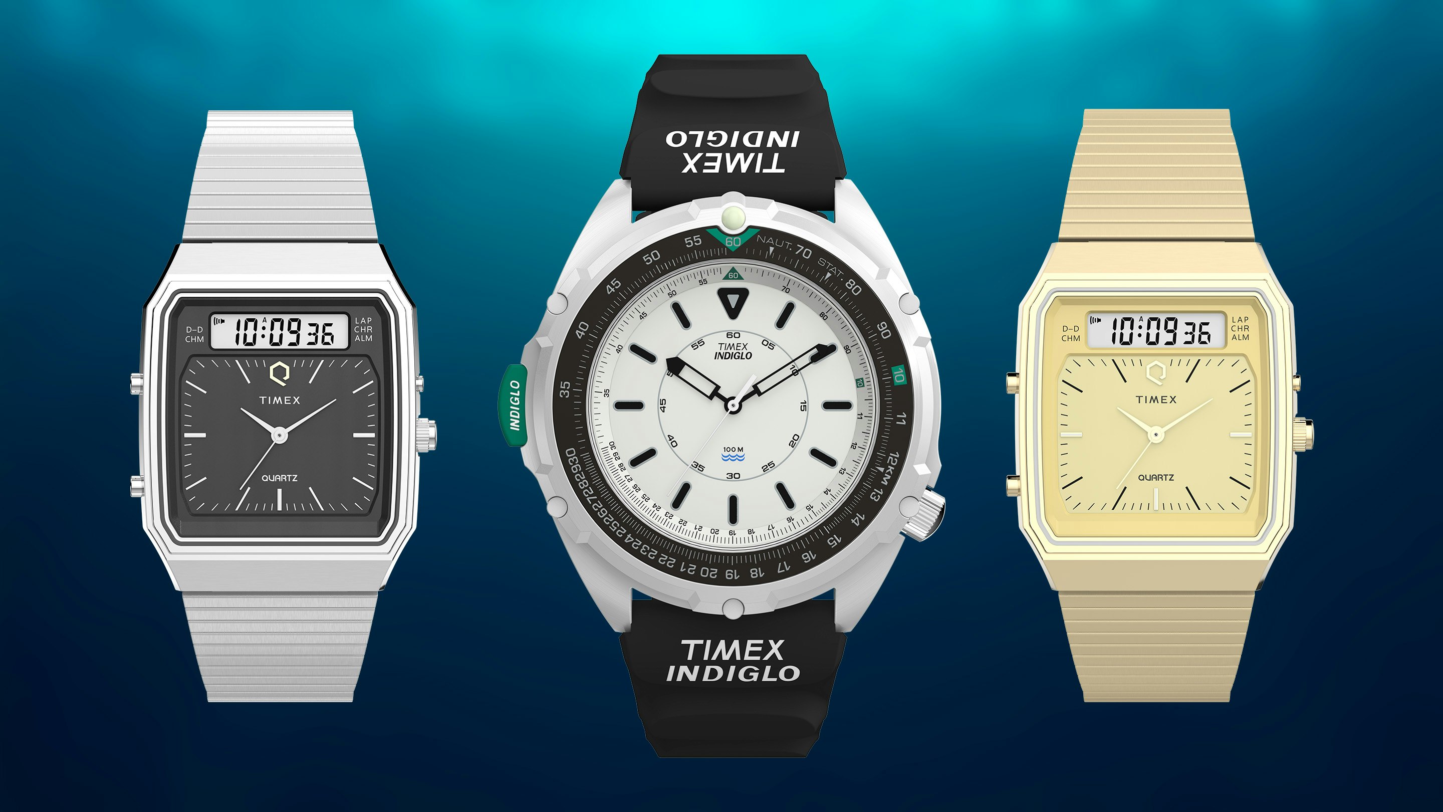 Introducing: Timex Revives The Intrepid and Q Timex Ana-Digi Designs