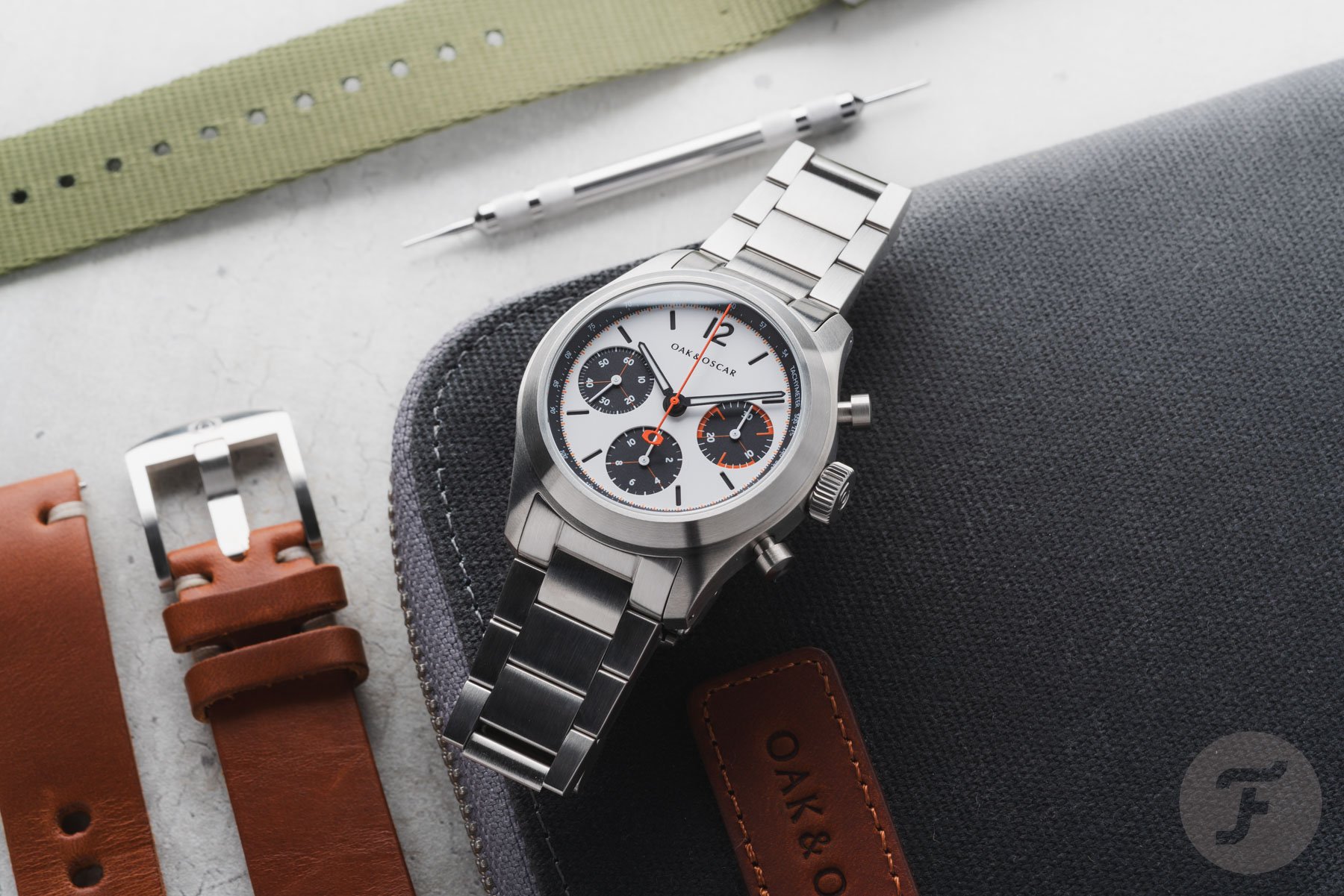 Hands-On With The Oak & Oscar Atwood Flyback Chronograph