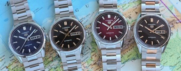 First Look – TAG Heuer Refreshes its Carrera Day-Date and Carrera Twin-Time Models