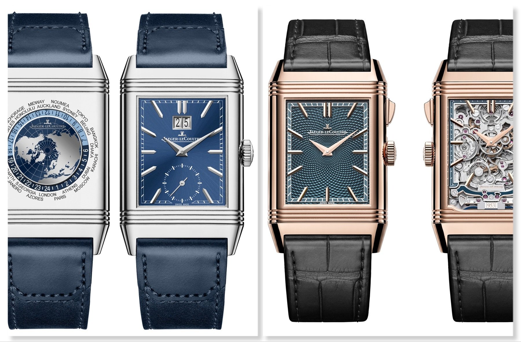 In Case You Like Your Reverso Complicated: Jaeger-LeCoultre Presents The Reverso Tribute Geographic And Minute Repeater