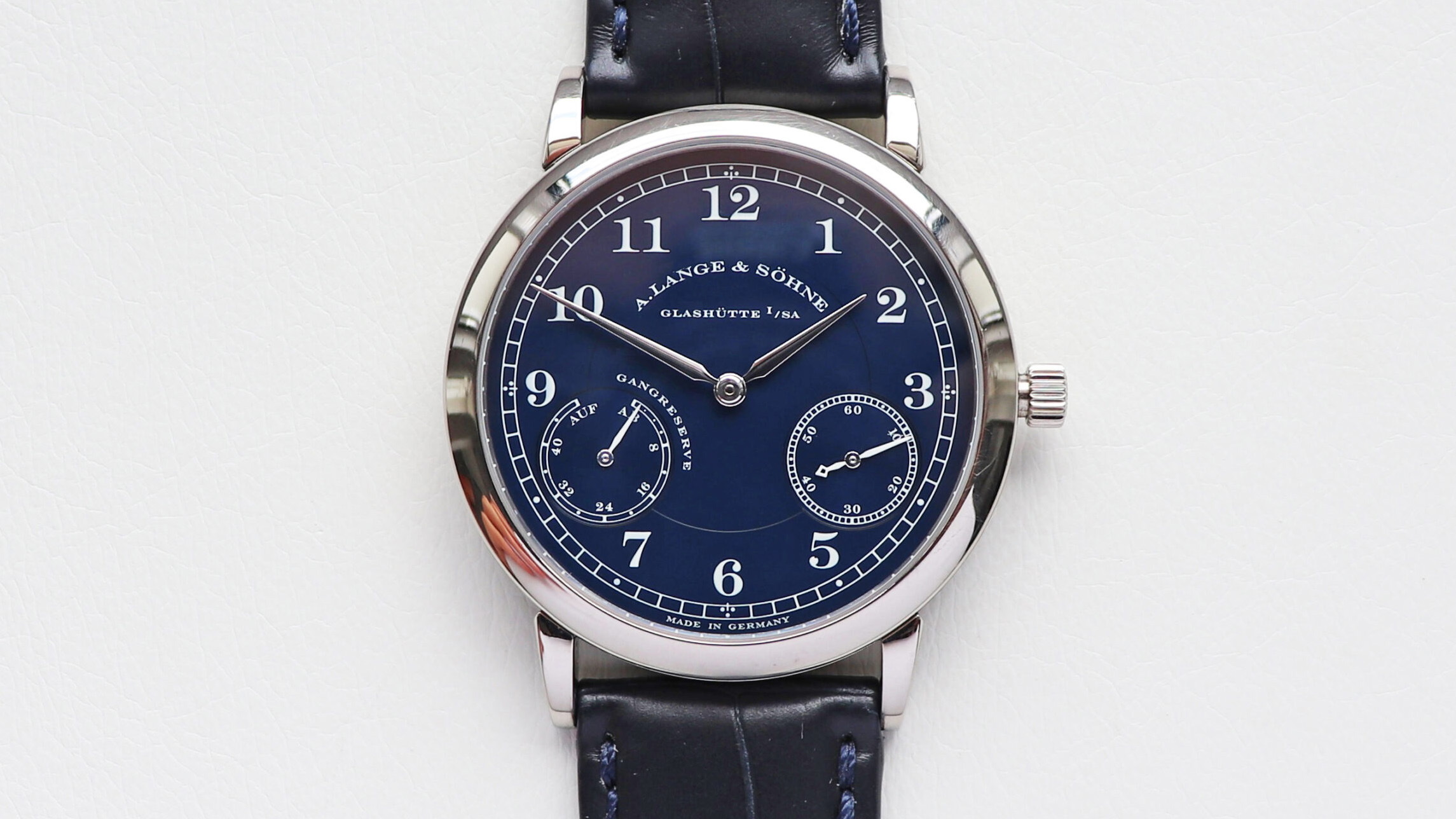 A. Lange & Söhne Introduces a Compact 1815 in Blue
